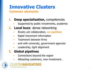 Cluster basics: Cluster Development in Practice - Twelve Steps | PDF