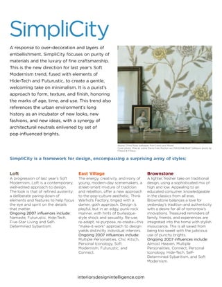 2008 Color+ Design Trend 