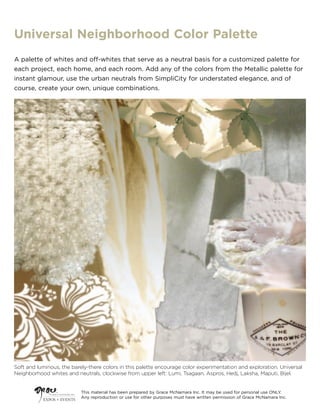 2008 Color+ Design Trend 