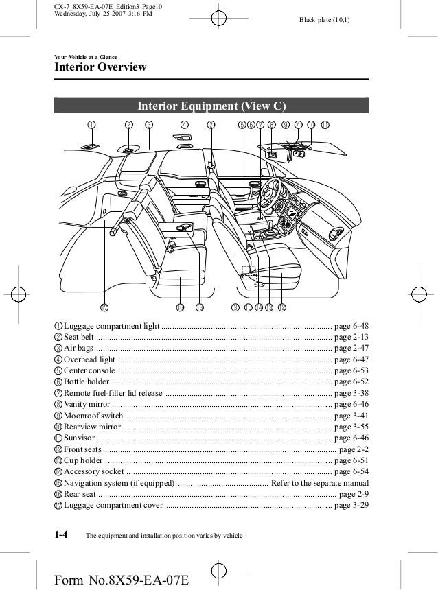 2010 Mazda 3 Wiring Diagram Manual