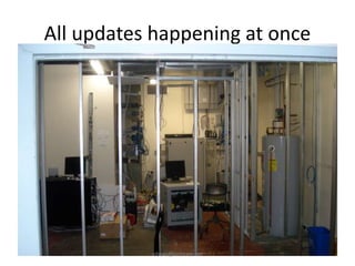 All updates happening at once
cdwan@bioteam.net
 