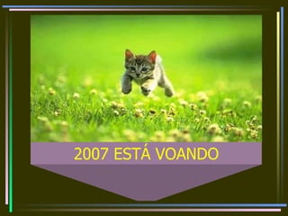     2007 ESTÁ VOANDO 