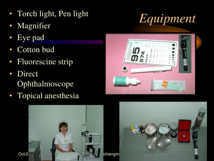 Eye assessment