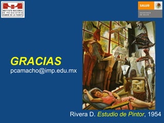 GRACIAS  Rivera D.  Estudio de Pintor , 1954 [email_address] 