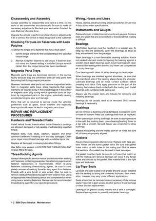 2008 STREET GLIDE OWNERS MANUAL PDF visual data 3