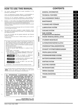 2008 Honda ARX1500T3 T3D Aquatrax Service Repair Manual.pdf