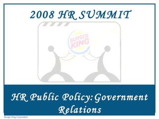HR Public Policy:Government Relations 