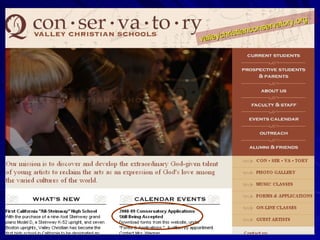 valleychristianconservatory.org 
