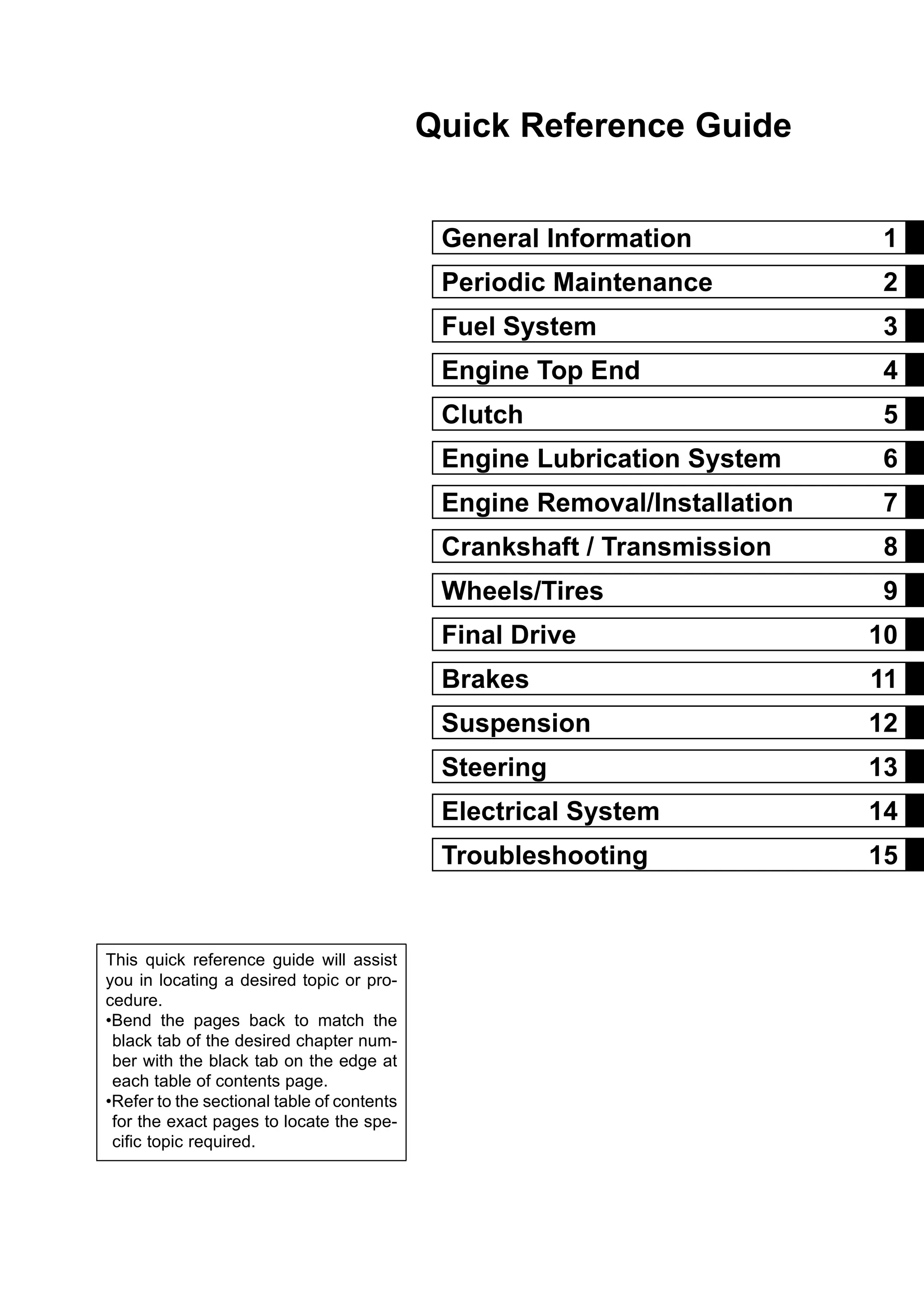 2008 kawasaki klx110 a8f service repair manual | PDF