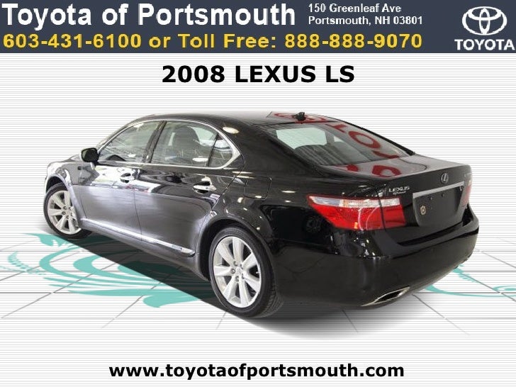 Used 2008 Lexus Portsmouth NH Dealer