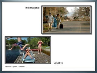 Informational
Additive
Photos by Crystal L. Lauderdale
 