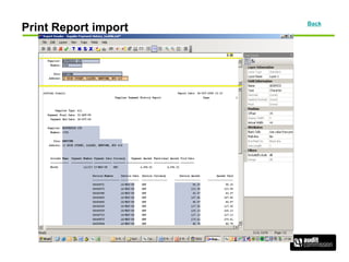 Print Report import Back
 