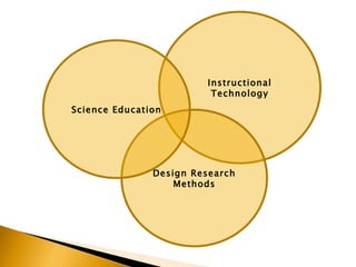 Instructional Technology Design Research Methods Science Education 