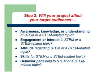 Frameworks Plenary - Impacts and Indicators