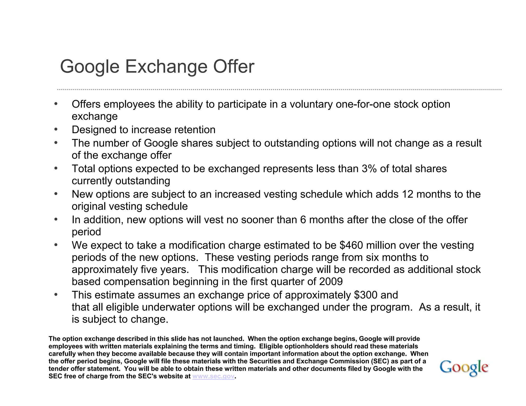 2008 Q4 Google Earnings Slides