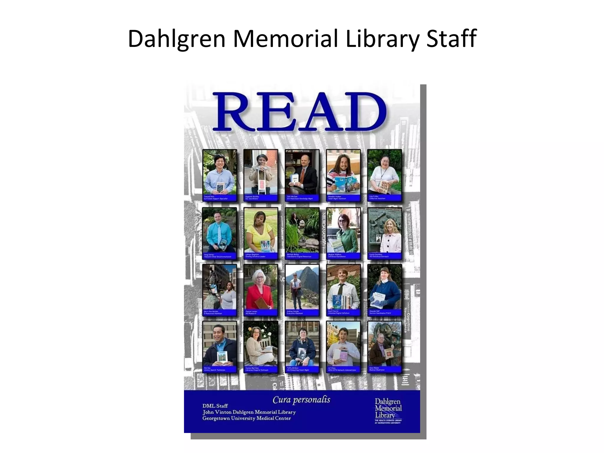 Dahlgren Memorial Library Staff 