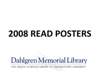 2008 READ POSTERS 