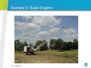 CSIRO. TeleRobotics
Example 3: Scale Dragline
 