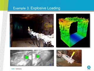 CSIRO. TeleRobotics
Example 3. Explosive Loading
 
