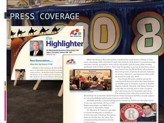 PRESS COVERAGE
 