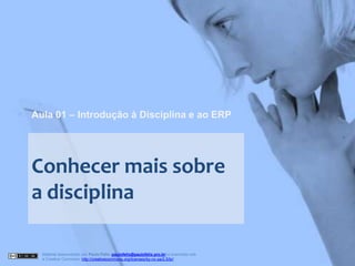 2008S2 - Aula 01 - Introdução ao ERP