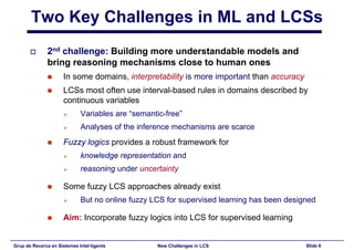 New Challenges in Learning Classifier Systems: Mining Rarities and Evolving Fuzzy Rules