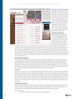 2008 User Generated Content, Social Media and Advertisement