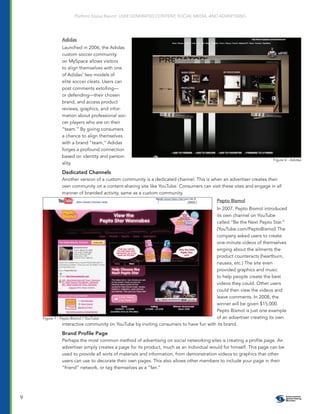 2008 User Generated Content, Social Media and Advertisement