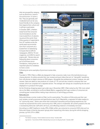 2008 User Generated Content, Social Media and Advertisement