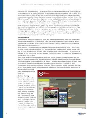 2008 User Generated Content, Social Media and Advertisement