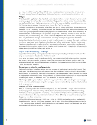 2008 User Generated Content, Social Media and Advertisement