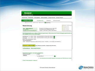 © Human Factors Interna0onal
 