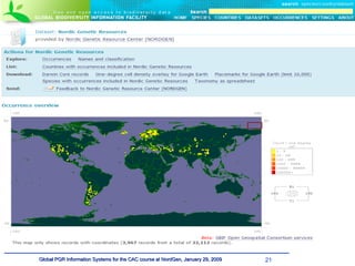 GBIF NordGen [ http:// data .gbif.org/ ] 
