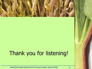 Thank you for listening! 