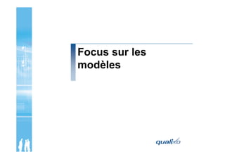 Focus sur les
modèles
 