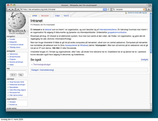 Hey, hvorfor fungerer mit intranet ikke?