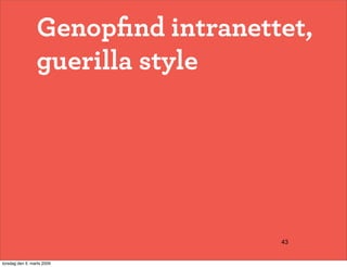 Hey, hvorfor fungerer mit intranet ikke?