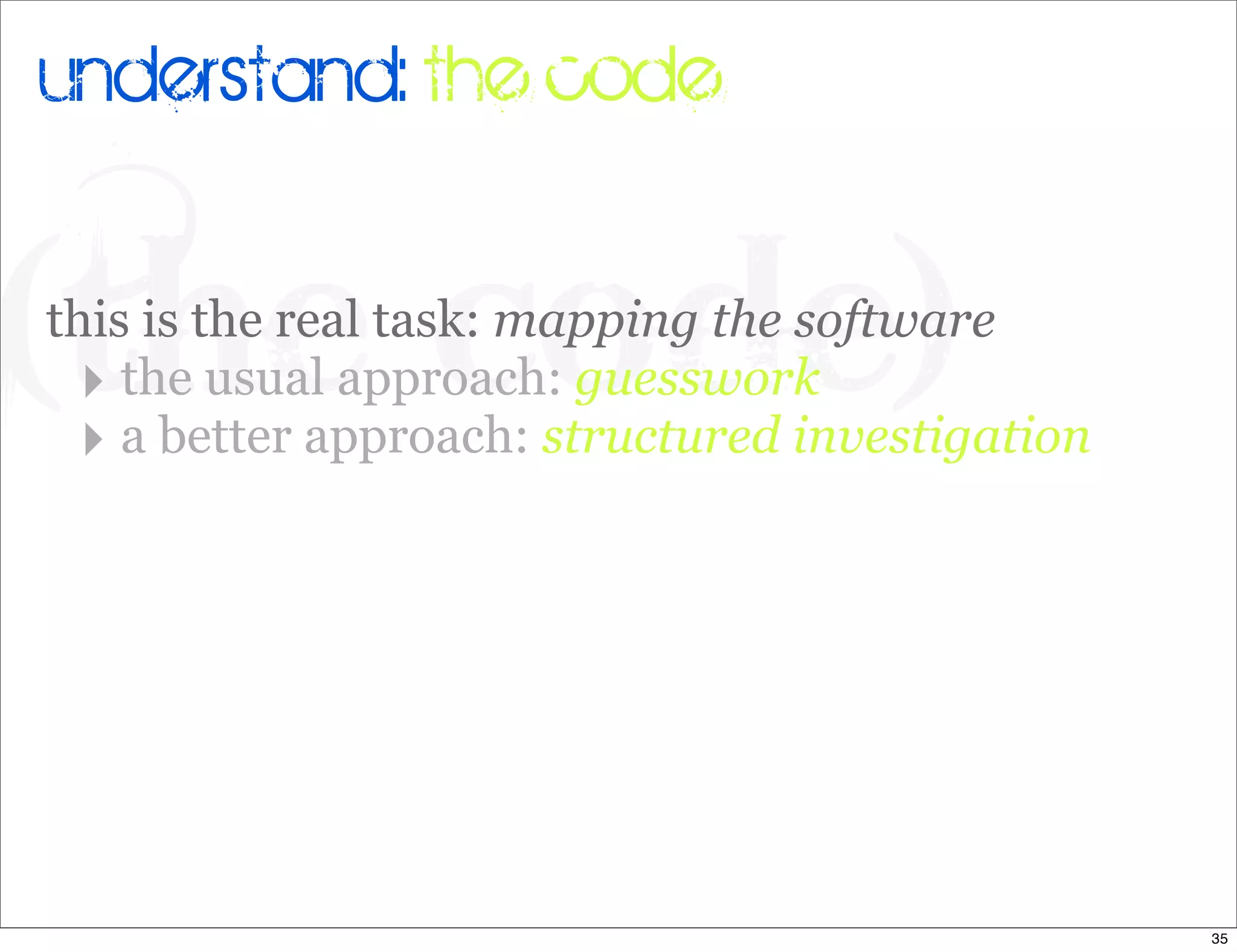 Legacy Code: Learning To Live With It