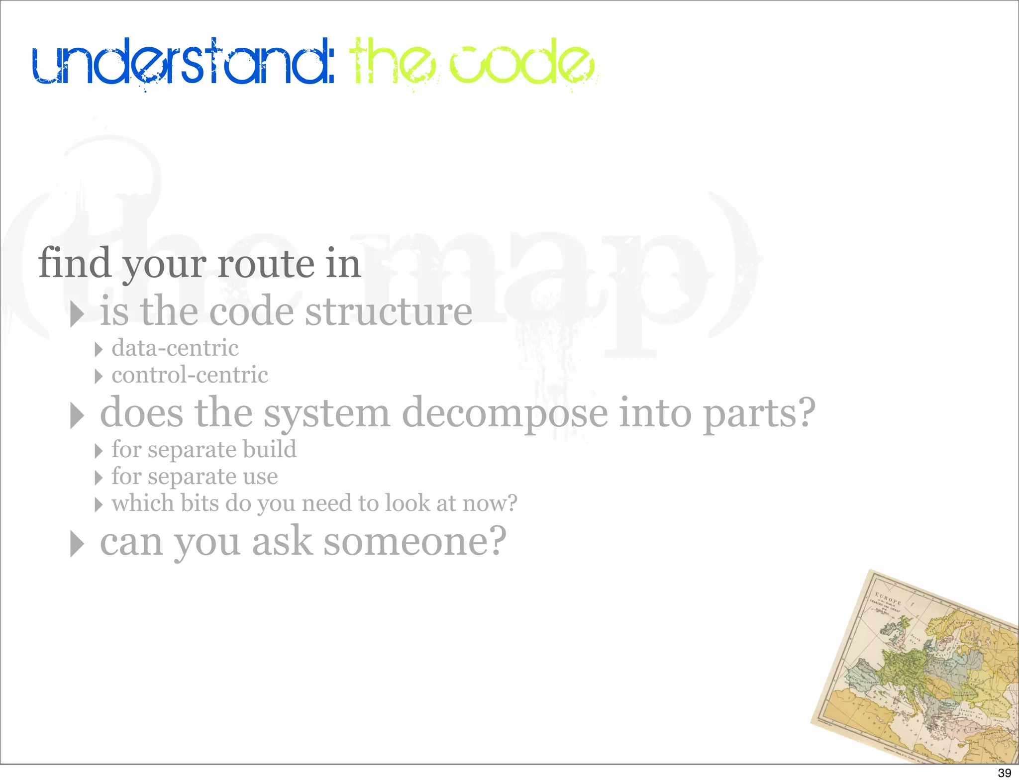 Legacy Code: Learning To Live With It