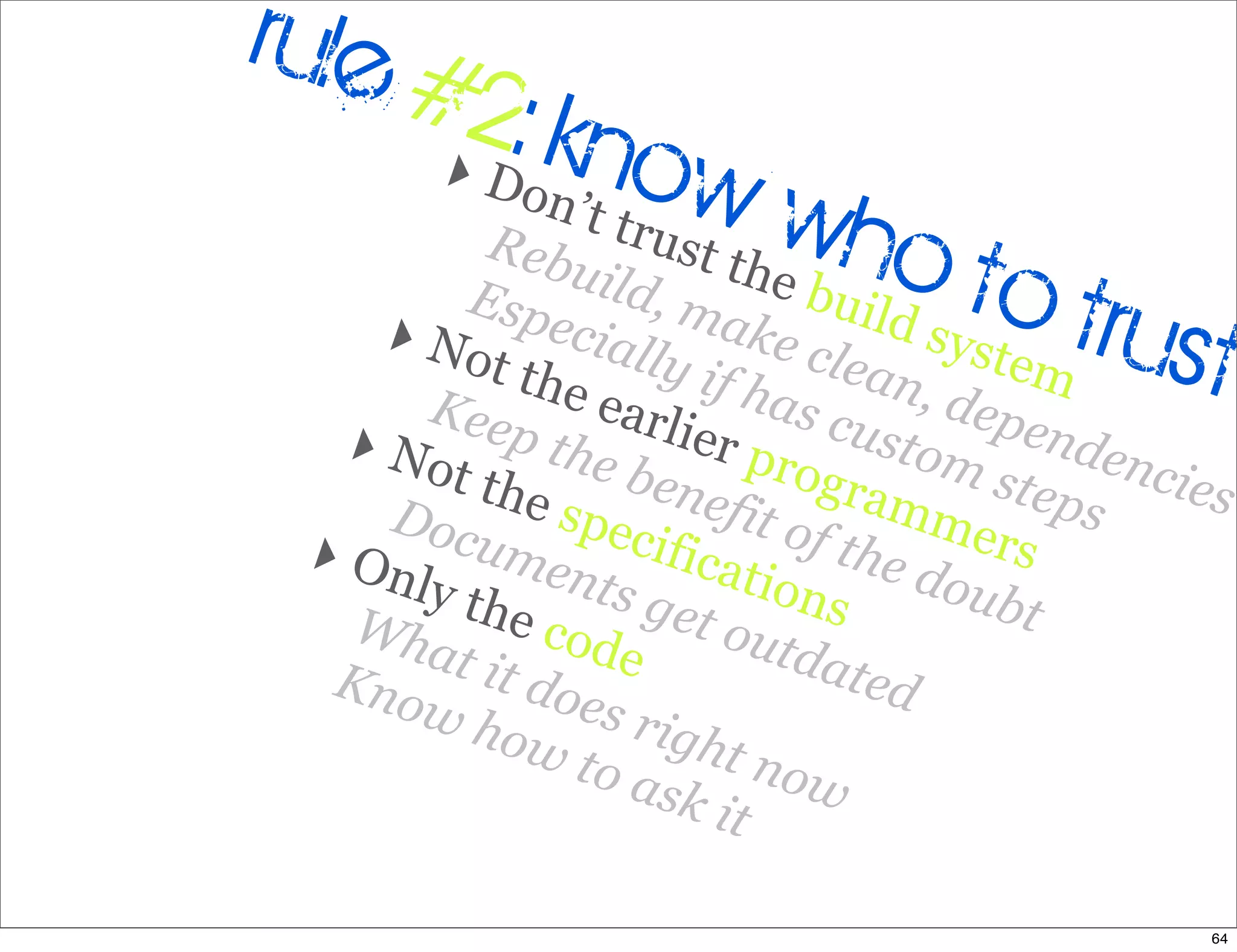 Legacy Code: Learning To Live With It