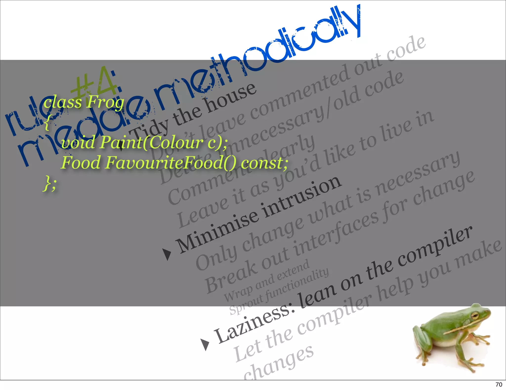 Legacy Code: Learning To Live With It