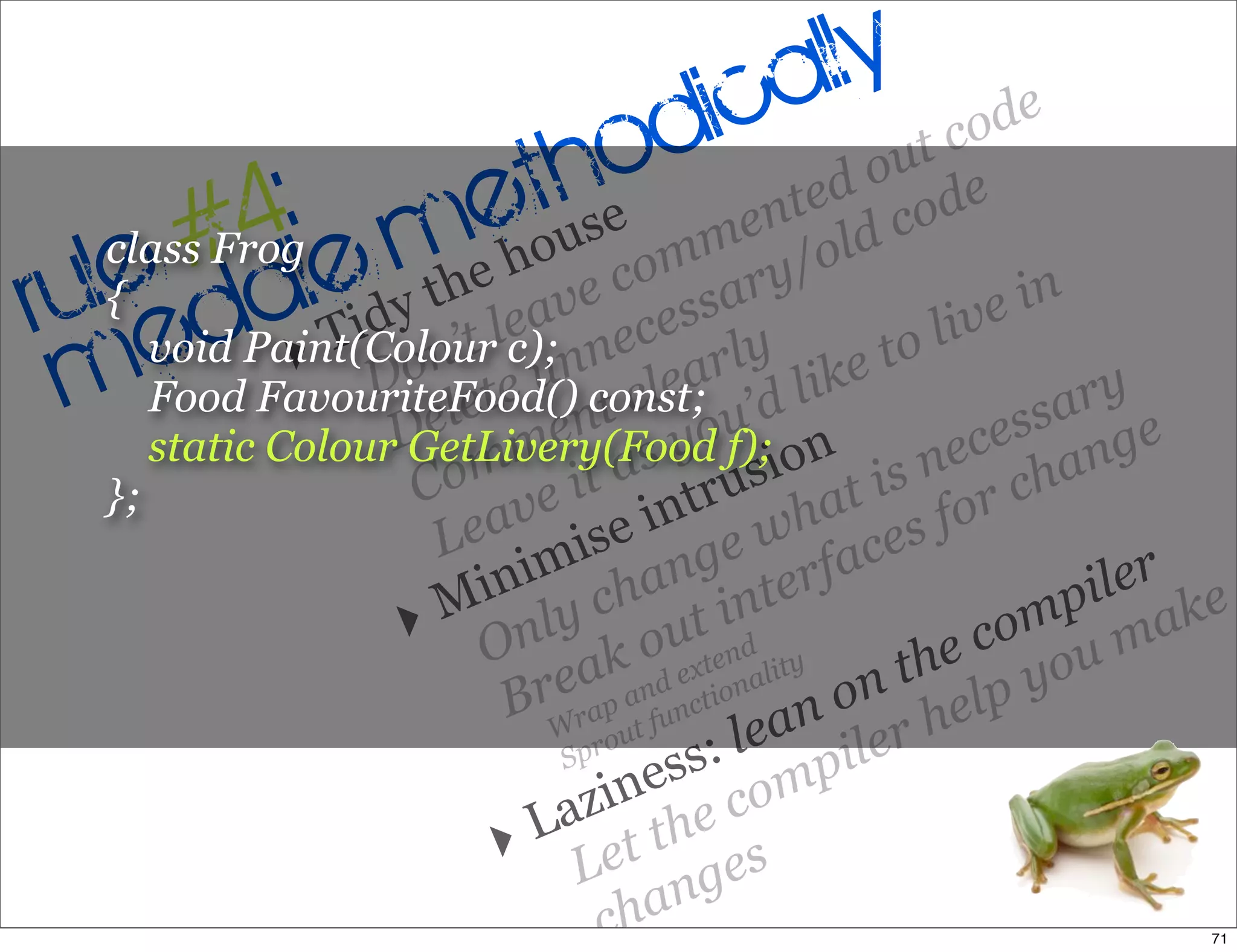 Legacy Code: Learning To Live With It