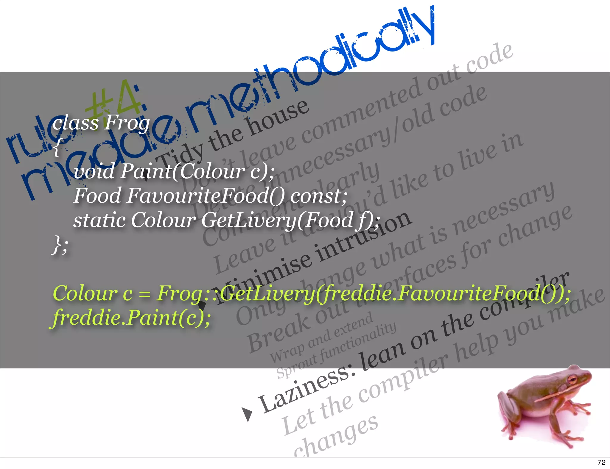 Legacy Code: Learning To Live With It