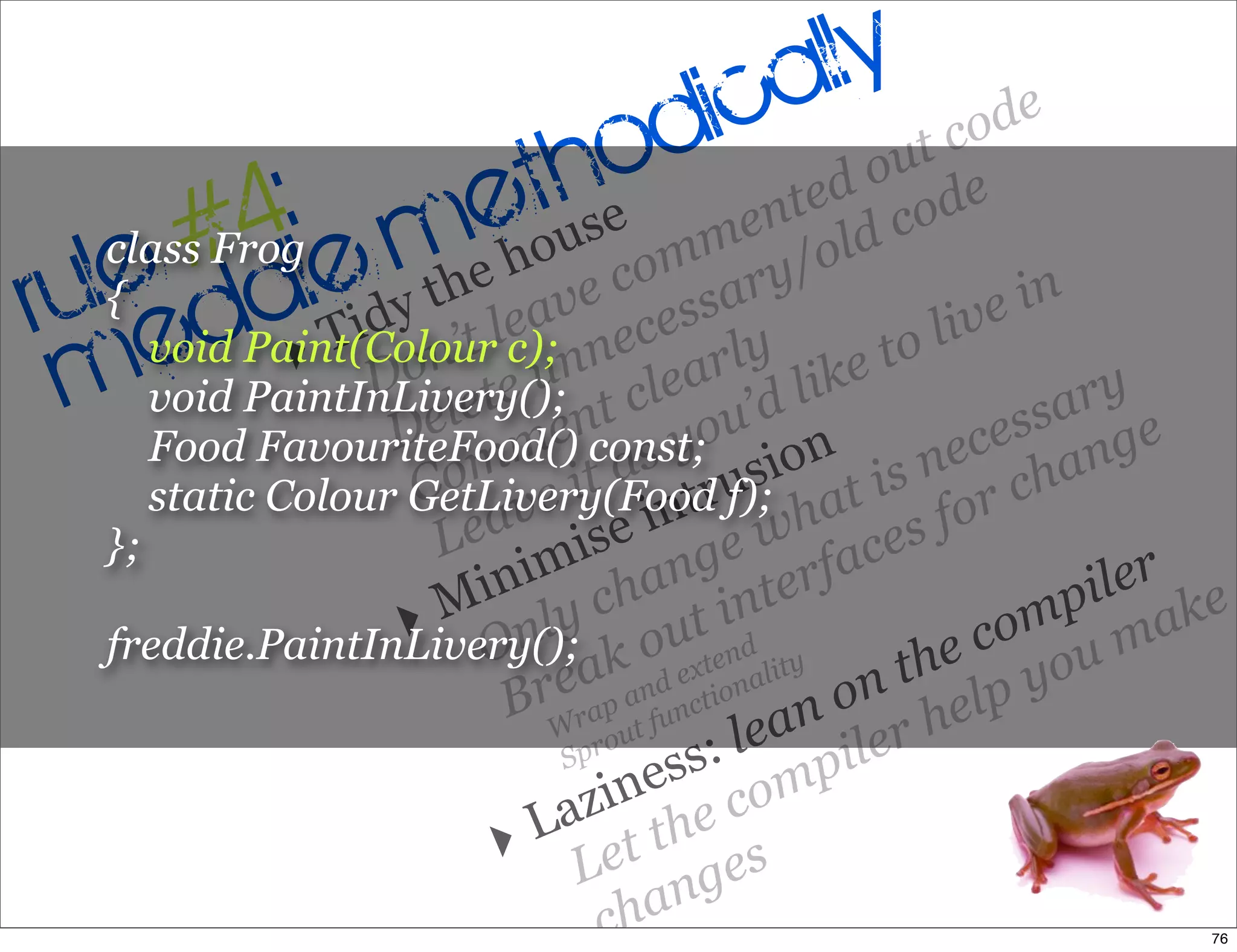 Legacy Code: Learning To Live With It
