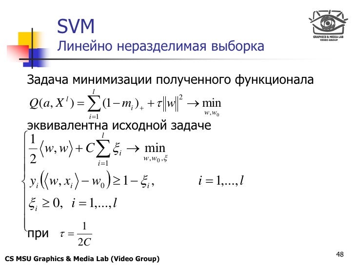 Программирование алгоритмов машинного обучения