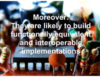 Primitives And Design Patterns for Top-Down SOA Implementations