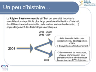 EPN & Point accès téléformation en Normandie - EPN 2.0 CRéATIF