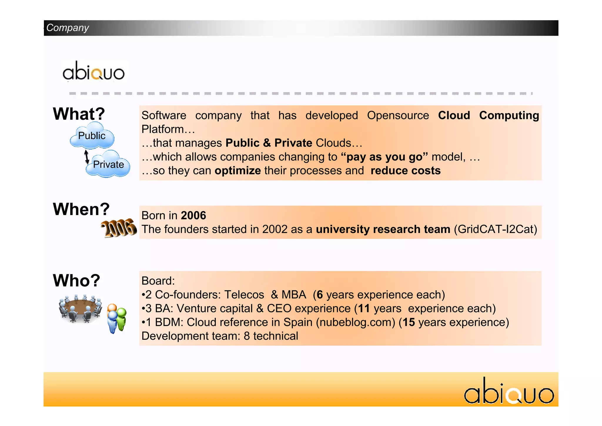 AbiCloud Webinar 1.0