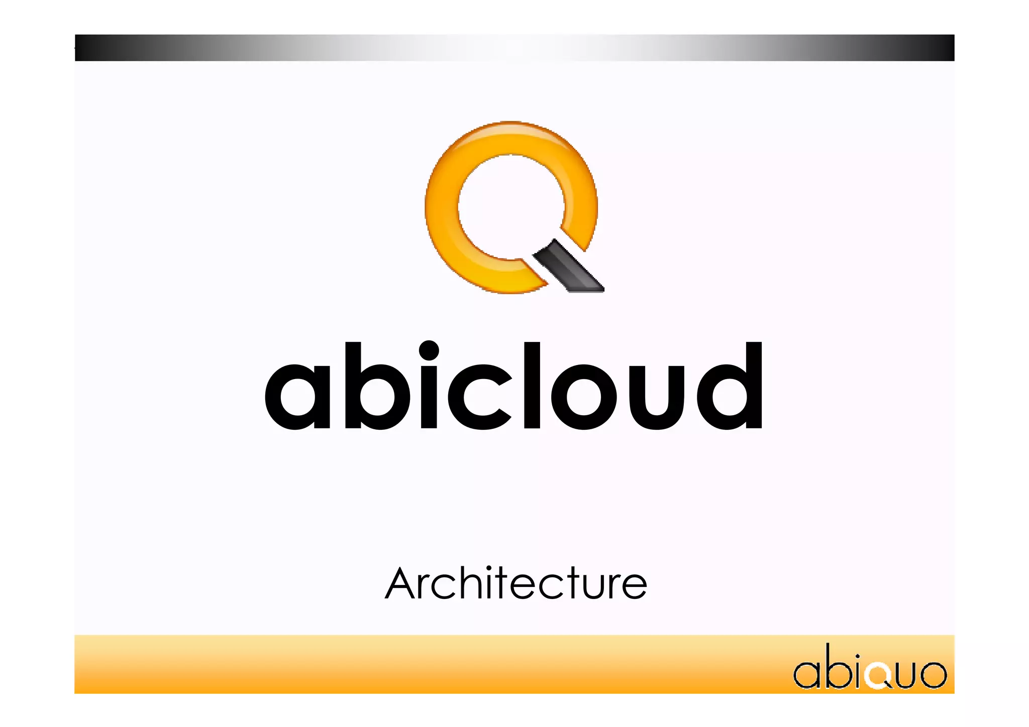 AbiCloud Webinar 1.0