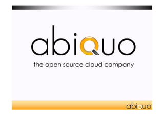 the open source cloud company
 